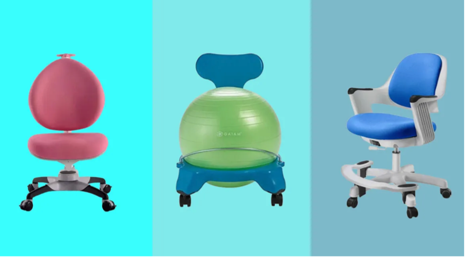 Images of various ergonomic chairs
