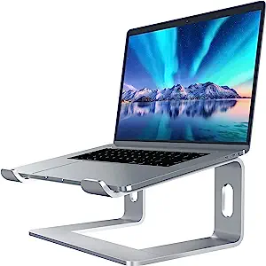 Photo of a fixed laptop riser