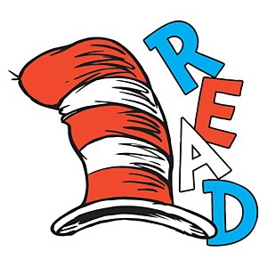 Picture of the Cat in the Hat's hat and the word Read