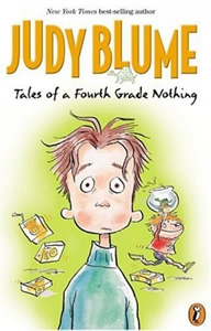 Judy Blume's Tales of a Fourth Grade Nothing book cover