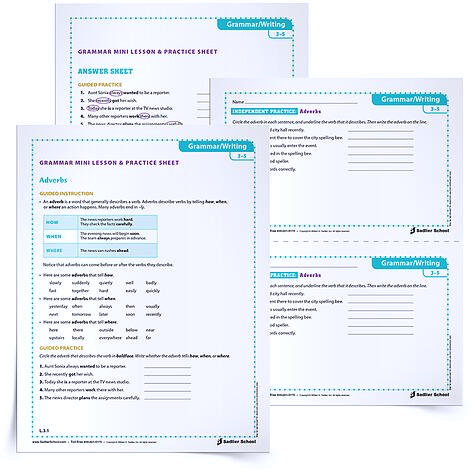 Image of worksheets